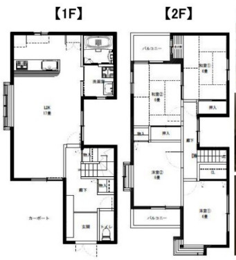 【間取り】 | 都島中通戸建