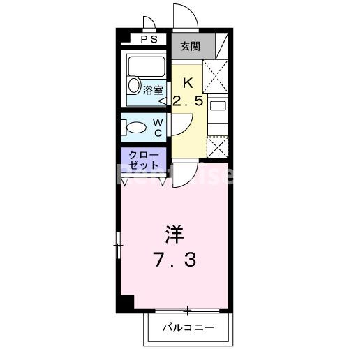 セルカ　フロレスタＢの間取り|間取図