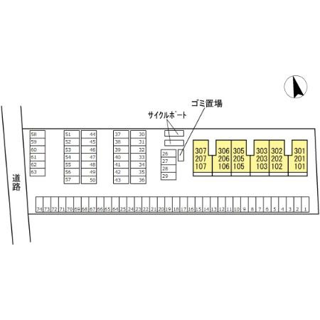 エストレーラの区画図