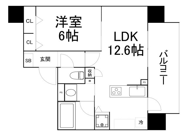 【間取り】 | ブランシエスタ都島通