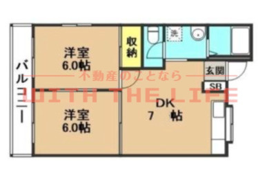 レジデンス貴【キャッシュバック対象】の間取り