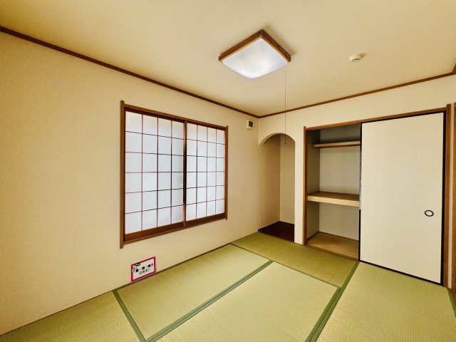 前橋市富田町の和室|玄関入ってすぐの和室は、来客時にも重宝します◎