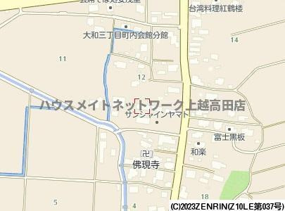 サンシャイン・ヤマトＢの地図|位置図