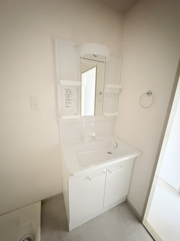東大阪市西堤本通東３丁目の賃貸マンションの独立洗面台