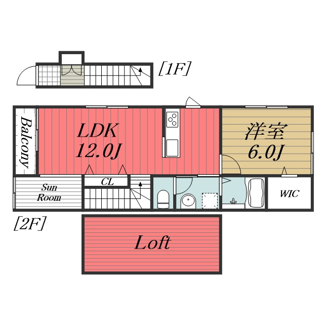 【間取り】 | プロムナード