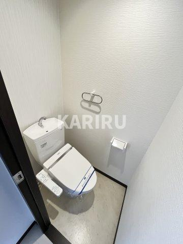 グランパシフィック毛馬のトイレ|コンパクトで使いやすいトイレです