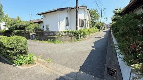 【前面道路含む現地写真】 | 藤沢市遠藤　中古戸建 | 前面道路含む現地写真です