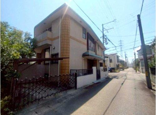 甲風園3丁目　の前面道路含む現地写真