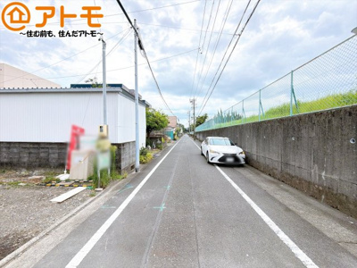 【前面道路含む現地写真】 | 駿河区登呂五丁目8期　新築戸建　2号棟