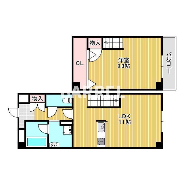 ハイムラポールpartⅦの間取り