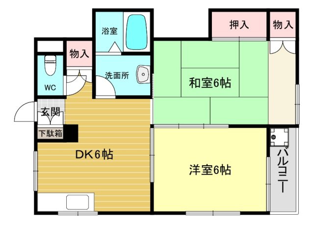 【間取り】 | 河内メゾン