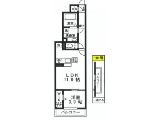 東圧レジデンスの間取り