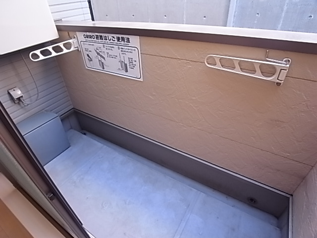 LuvStyle垂水のバルコニー