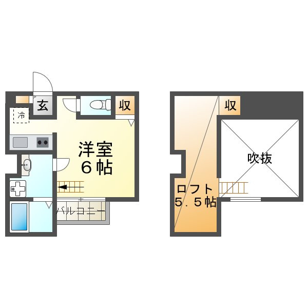 LuvStyle垂水の間取り