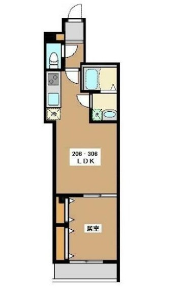 ミリアビタ船橋の間取り