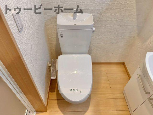 ｌａ　ｃａｓａ　ｆｅｌｉｃｅのトイレ|トイレです