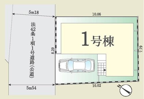 FIT-A 国分寺市戸倉２期の区画図