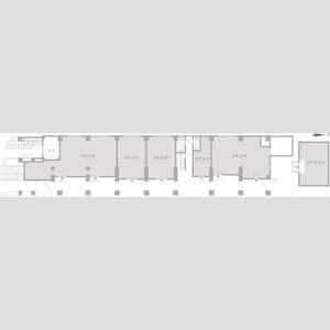 大阪市中央区西心斎橋２丁目の店舗一部の間取り