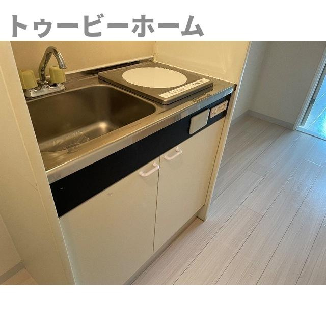 椿ハウスのキッチン|使いやすいキッチンです