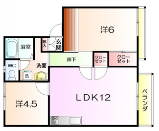 【間取り】 | ハイマート上野芝