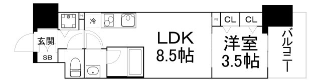 【間取り】 | スプランディッド本町東DUE