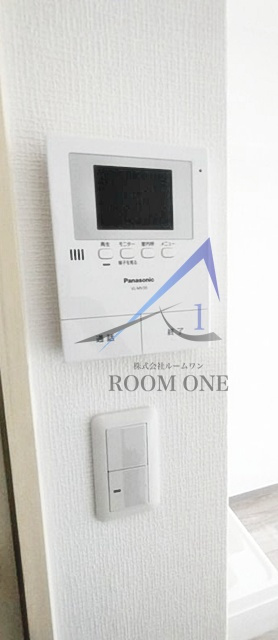 東京ベイビュウのセキュリティ|モニター付インターホンです。