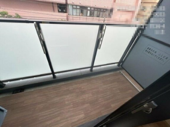 墨田区向島３丁目の賃貸マンションのバルコニー