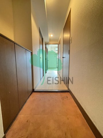 ルフェール博多の玄関|下駄箱もしっかりついてます！