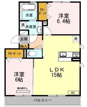 ソノーレ鈴蘭の間取り
