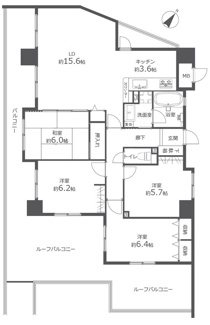 【間取り】 | フローレンス皆実町