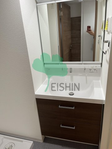 ノア吉塚の洗面所|シンプルで使いやすい洗面台です！