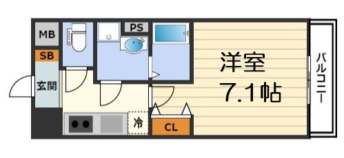 【間取り】 | レジュールアッシュ梅田北
