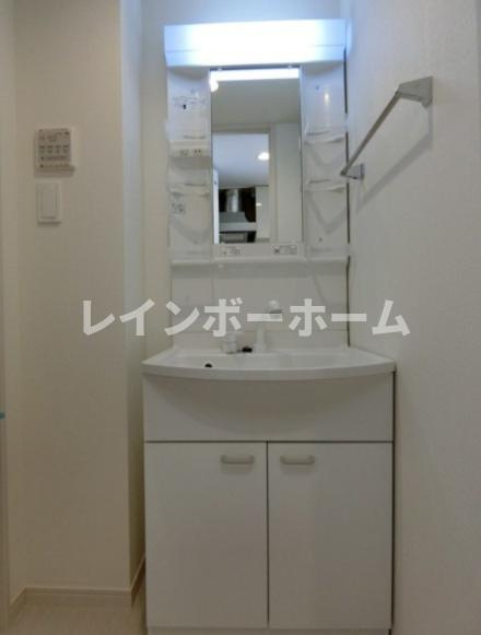 和光市新倉１丁目の賃貸マンションの独立洗面台