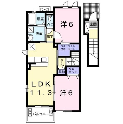 【間取り】 | ヴェルカーサこいの森