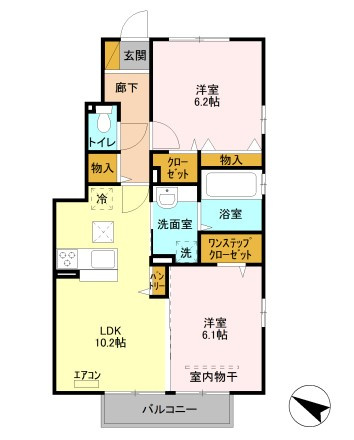 シャルマン・Kの間取り