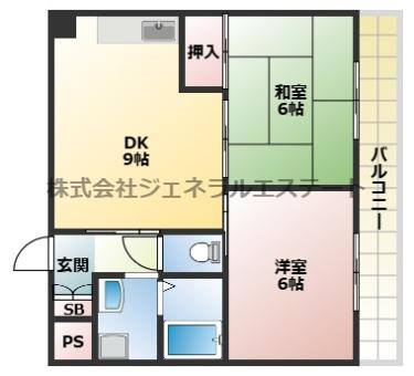 フォレスト境橋の間取り