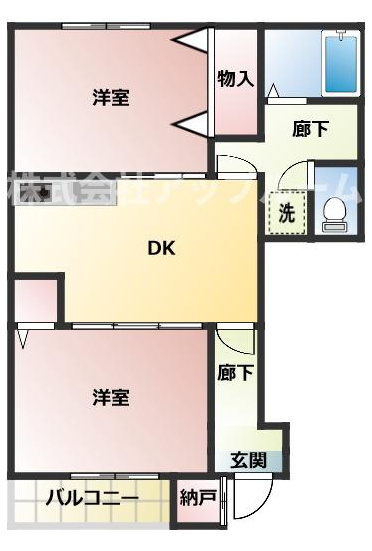 風見館の間取り