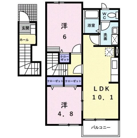 【間取り】 | メゾン・エスポワール　Ａ
