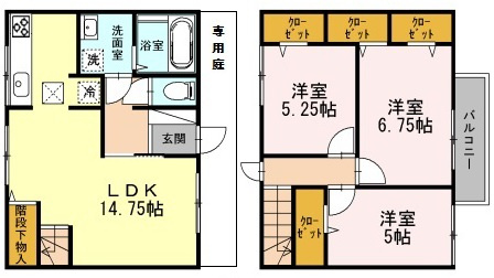 アルコバレーノⅤの間取り