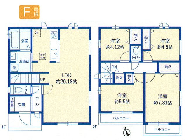 昭島市中神町2丁目　新築戸建全6棟