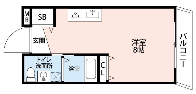 Giulia須磨浦3の間取り