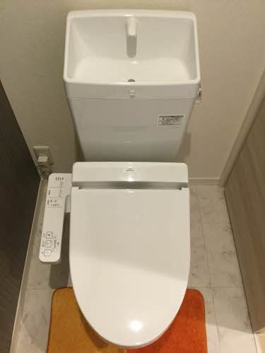 シャーメゾンガーデンズ田中のトイレ