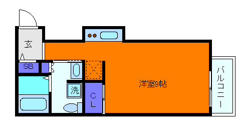 ライラックロッコーの間取り