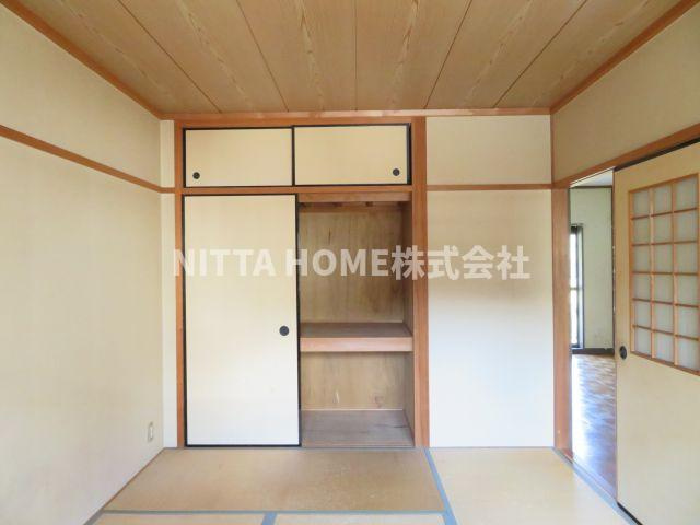 丹波市氷上町下新庄のアパートの和室|６帖の和室が２部屋あります◎