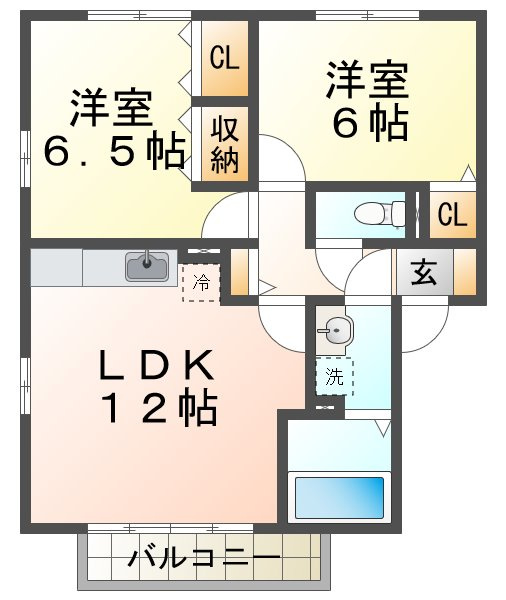 グランドソレーユの間取り