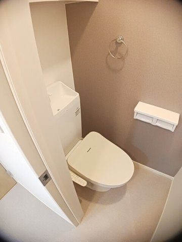 クレールヴィラージュ　Ⅰのトイレ|トイレもきれいです