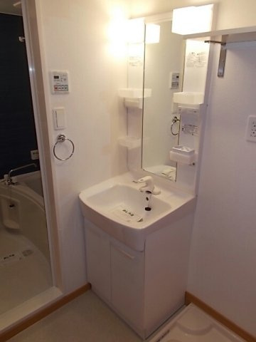 ブリランテピアッツァの洗面所|使いやすい洗面所です