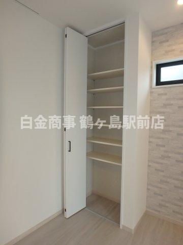 川越市笠幡新築戸建の収納