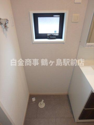 川越市笠幡新築戸建のランドリースペース