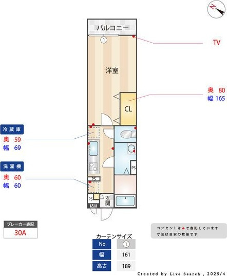 サンキエムの間取り